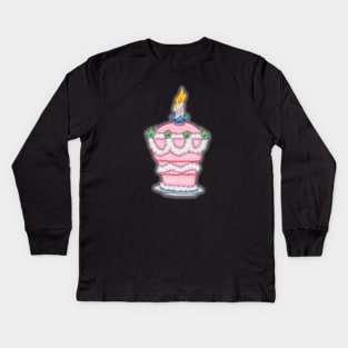 A Very Merry Unbirthday To You! Kids Long Sleeve T-Shirt